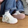 Popular little white shoes girls 2025 autumn new original platform casual shoes trend niche board shoes flat shoes women