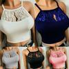 Bustier Crop Tops Women Camisole Lace Tank Party Cami Vest Brassiere