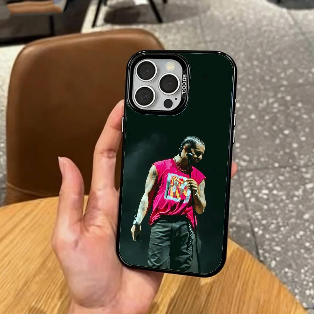 Dashing Drake Phone Case For iPhone17,16,15,14,13,12,11 Plus,Pro Max Colored Silver Plated Inside Cover