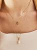 Sosoo Pearl Layered Ball Necklace