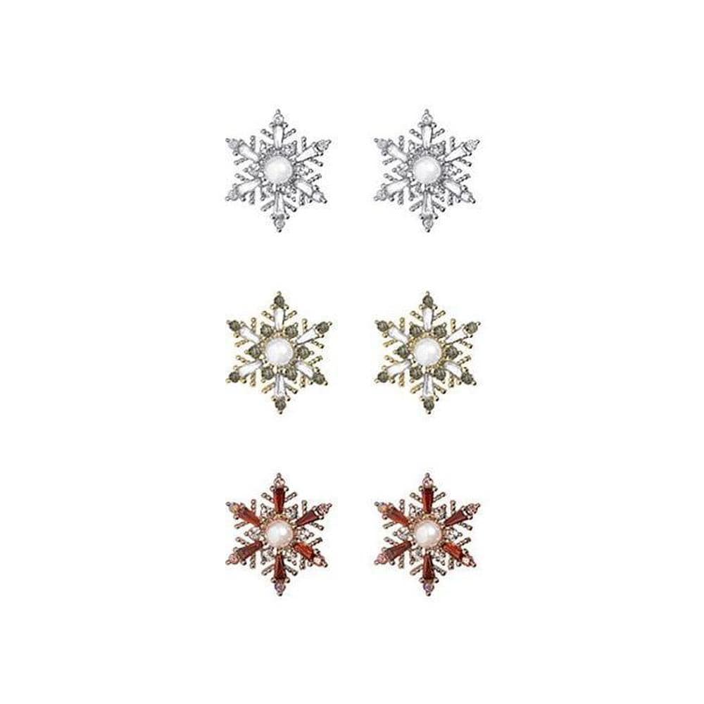 [Silver Needle] Winter Node Earrings (2001908A)