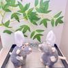Fun And Playful Cartoon Mouse Plush Doll For Children With Stylish Rabbit Keychain