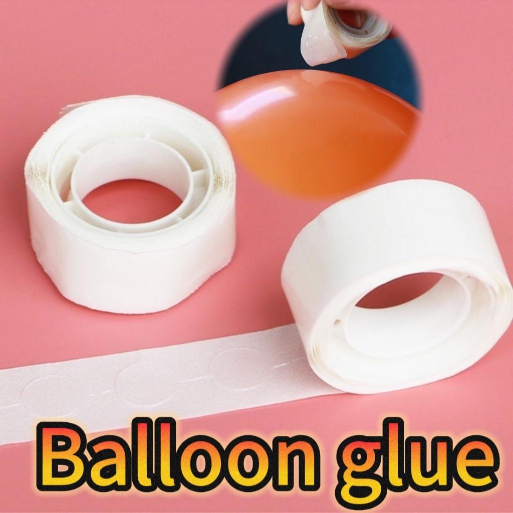

Double Sided Clear Sticky Point Tape Balloon Glue Dot Balloon ChainAdhesive Birthday Wedding Party Sticker Photoes 1roll(100pcs)