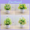 Artificial Chrysanthemum Desk Decor With Handcrafted Plastic Flowers For Home Office And Living Room