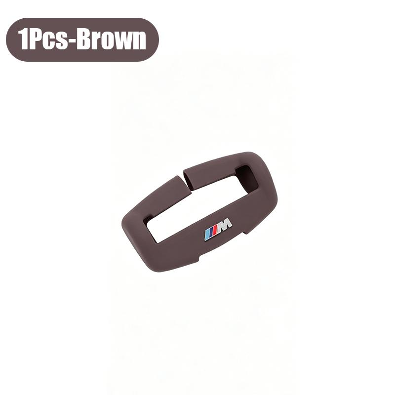 1/2Pcs Silicone Car Seat Belt Buckle Protective Cover Decorative Accessories For BMW E90 G80 M3 G30 M5 F82 F83 F20 F21 G42 F95 M