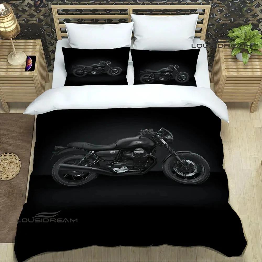 Guzzi motorcycle printed Bedding Sets exquisite bed supplies set duvet cover bed comforter set bedding set luxury birthday gift