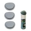Leak Proof Mixer Lid Plugs Secures fit Durability Silicone Construction for Smoothy On The Go 3pcs Set