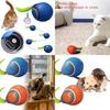 Automatic Rolling Cat Ball Toy For Entertaining Cats With Exciting Motion And Textured Design