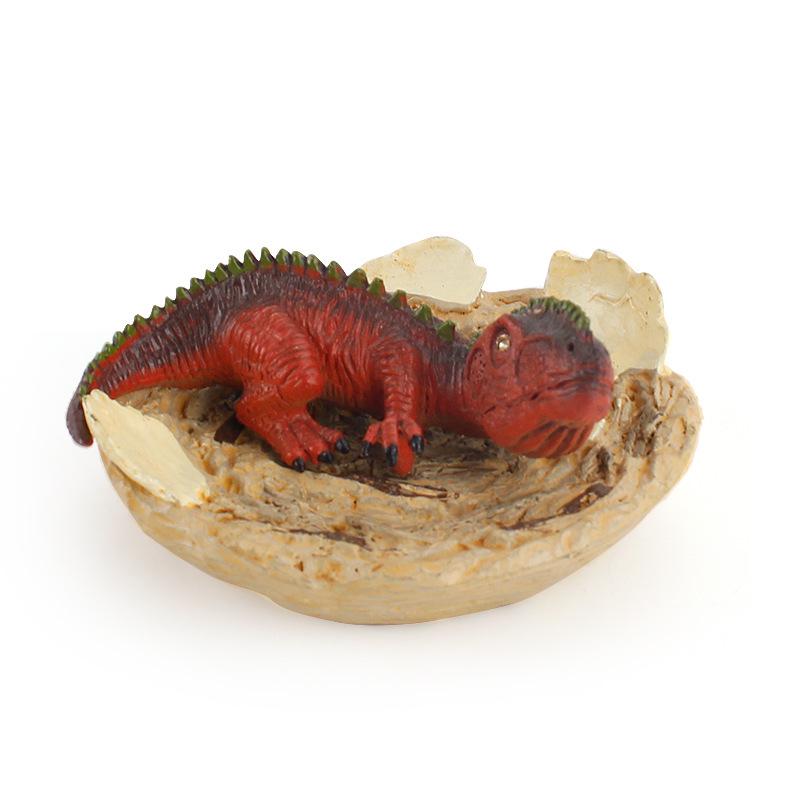 Hot Selling Dinosaur Egg Hatching Figures: Gigantosaurus, Velociraptor, Dilophosaurus