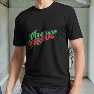 New Mount and Do Me Mounta Active Logo Men's Black T Shirt Funny Size S To 5XL