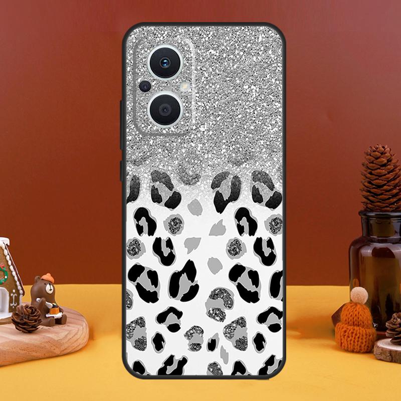 Leopard Print Black Cheetah Pattern Case For OPPO Reno 5 Lite 4 6 7 8 10 Pro 11 F 4Z 5Z 8T OPPO Find X2 X3 Lite X5 X6 Pro Cover