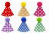 Pet Birthday Pom-Pom Party Hat for Cats, Dogs & Bears - Cute Doll Decoration