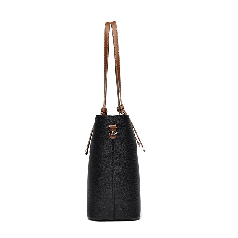 Damen Minimalistische Tragetasche, Schultertasche mit großem Fassungsvermögen, Retro Tragetasche, Damenhandtasche, Modische Alltags-Schultertasche