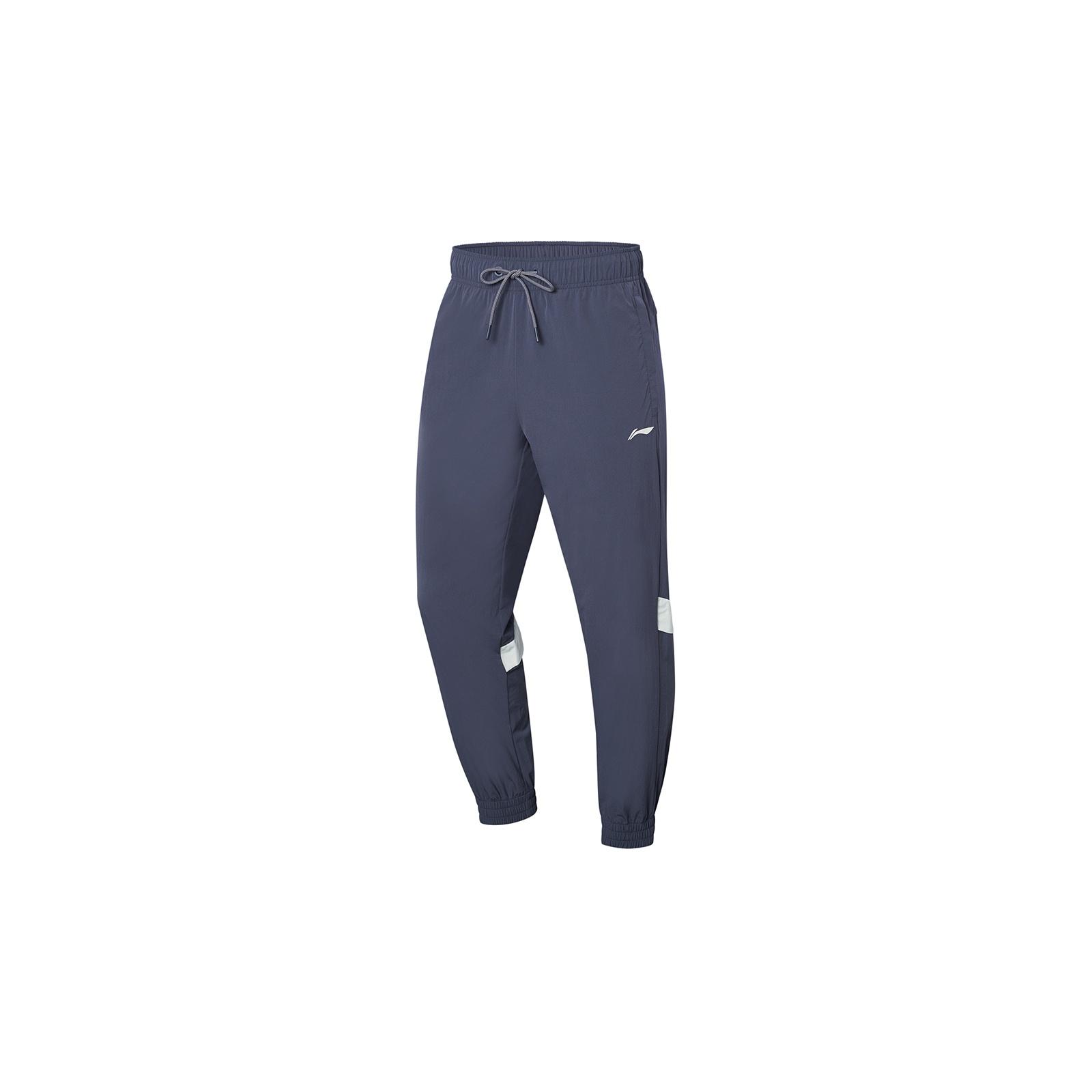 Li-Ning Training Series Sports Pants Grey White Men s AYKT033-6 L