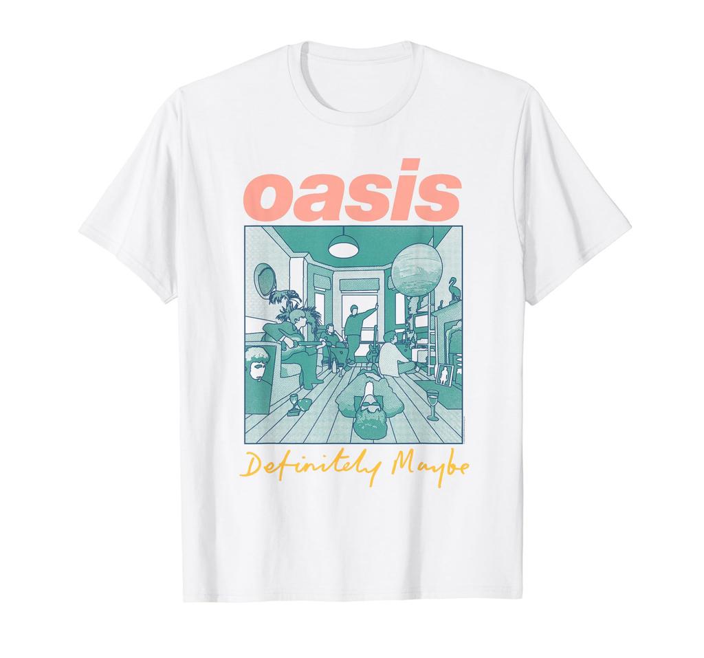 Oasis – Definitely Maybe Pink T-shirt