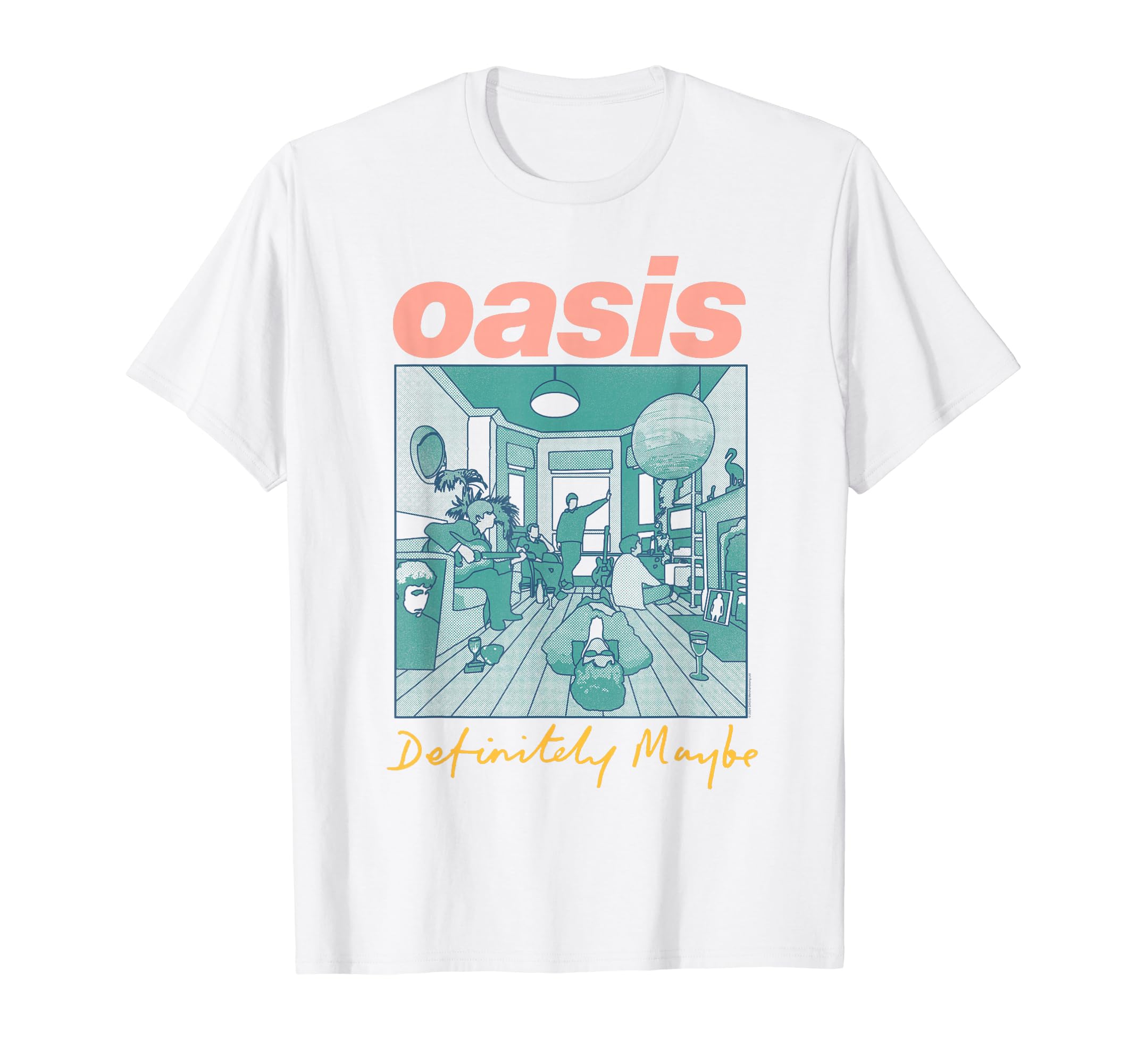 

Oasis – Definitely Maybe Pink T-shirt