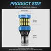 MAXGTRS 2PCS T15 W16W 921 912 LED 4014+3030 6000K White Red Yellow LED Backup Car Reversing Light Backup Canbus Turn Signal Lamp