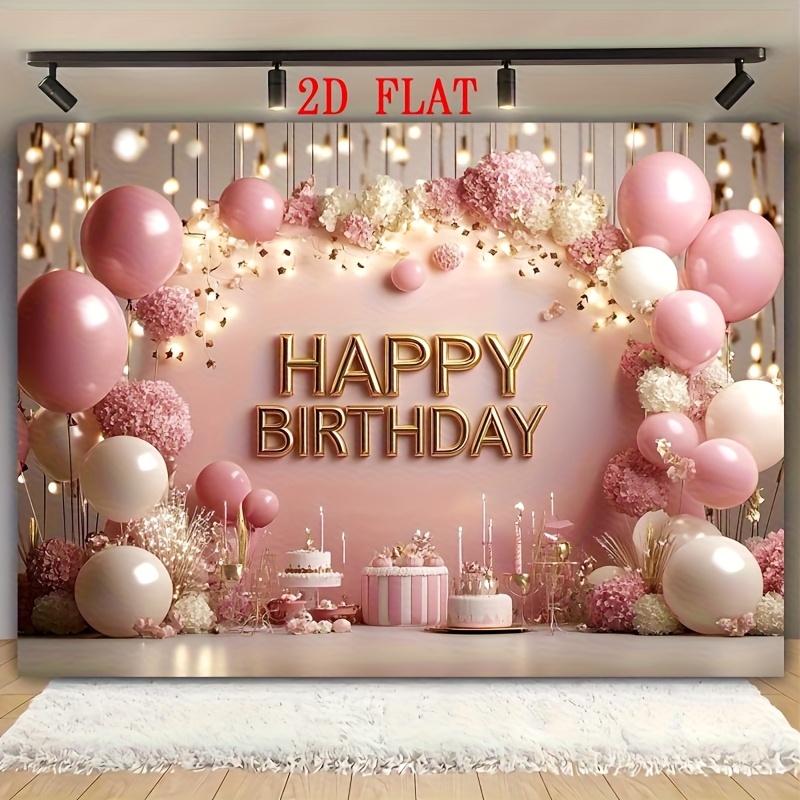 2D plane 2D plane - 2D plane 2D plane - 1 piece of 2D plane banner polyester material birthday happy design 100x150cm