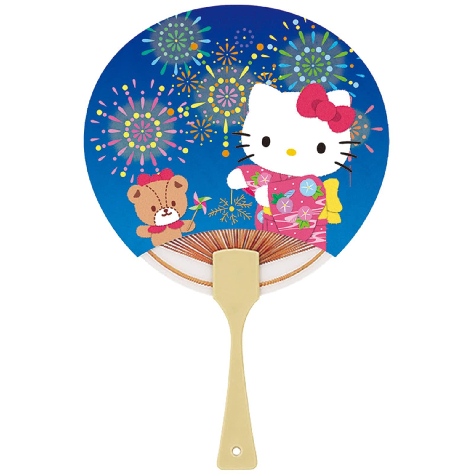 

Sanrio Message Summer Hello Kitty Greeting JSP SANRIO 109401 Card, Card, Fan, Card, 23-3,