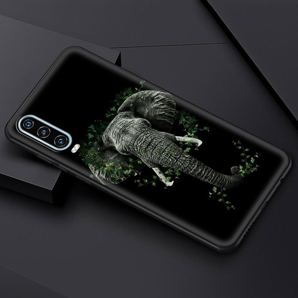 Animals Horse Deer Giant Panda Phone Case For Huawei P30 Lite P50 Pro P20 P40 Lite E P Smart Z 2021 Y6 Y7 Y9 2019 Y6p Y9s Cover