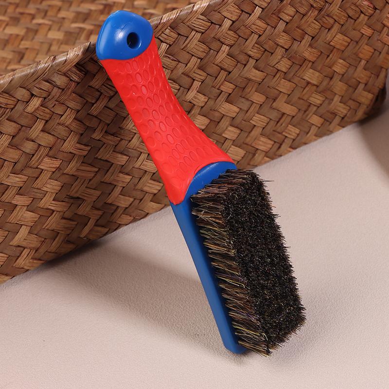 Wire Brush/Bristle Brush/Nano Silk Brush W Silicone Handle Grip For Rust Wielding Slag Dirt Paint Scrubbing With Deep Cleaning