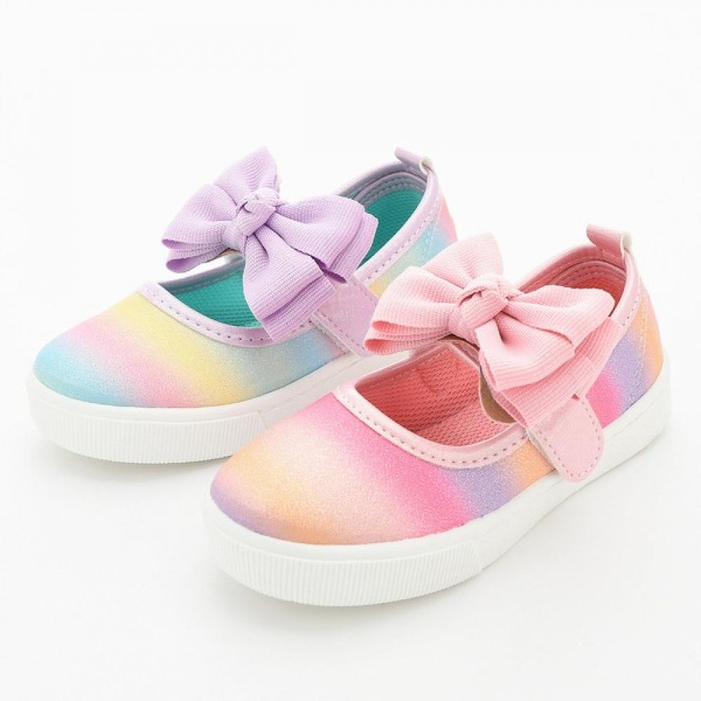 

Levisfoot Magic Rainbow RibbOn Kids Princess Junior Slip On Pink/150mm