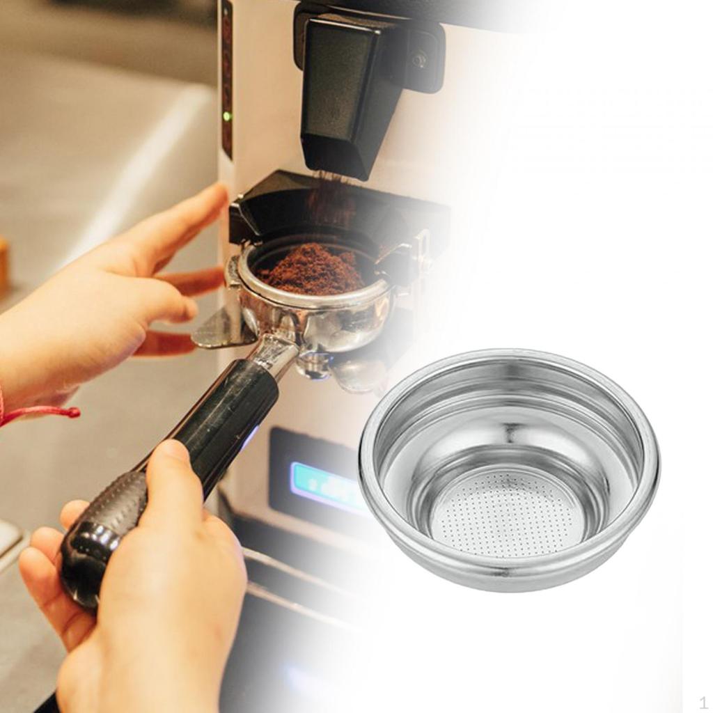 Acier Inoxydable pour Café, Design Sans Fond pour Espresso