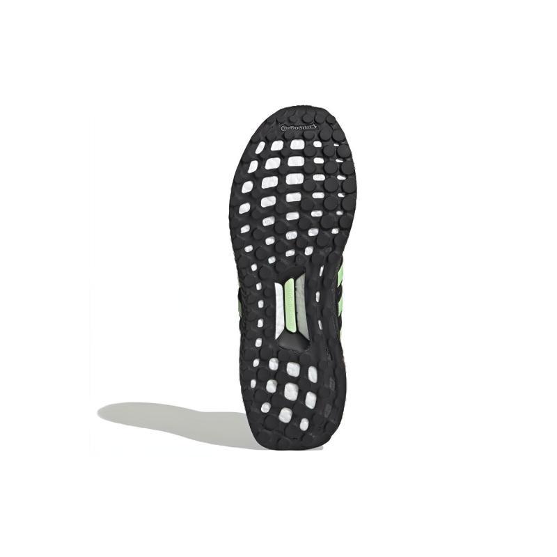 Adidas Ultra Boost S&L Core Black Glow Green Sneakers FV7284