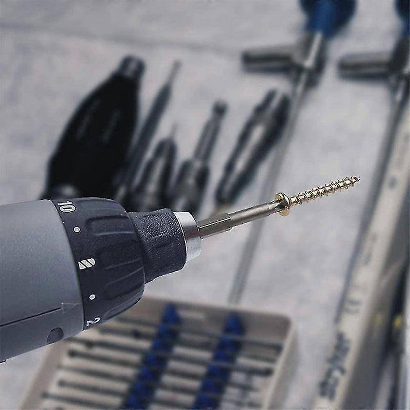 12 Pack T5-T40 S2 Hex Torx Screwdriver Bit Set Tamperproof Security Steel Star Tool Kit,,Silver