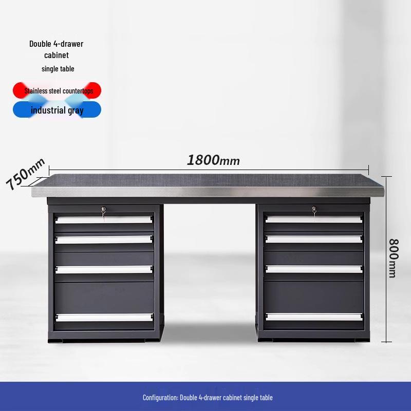 Stainless Steel Heavy Duty Anti-static Workbench for Workshop and Maintenance