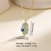 Nidin Fashion Necklace Lucky Hamsa Hand Evil Eye Pendant For Women Men Colorful Enamel Turkish Protection Amulet Jewelry Gifts