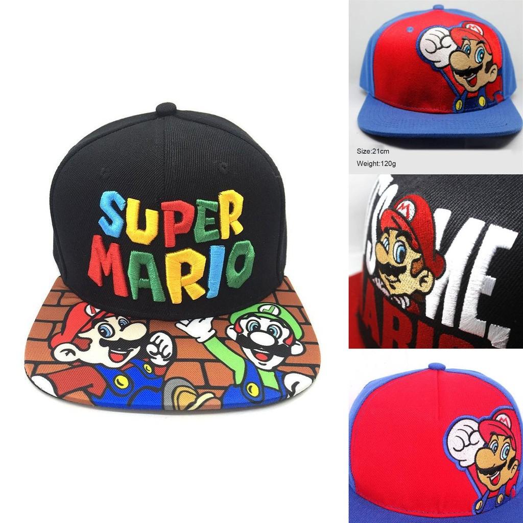 Stylish Super Mario Luigi Baseball Trucker Hat Cap With Adjustable Fit For All