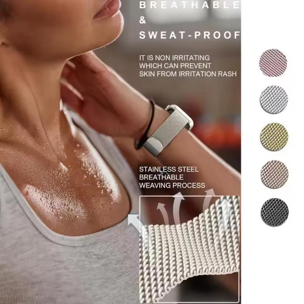 PC-Gehäuse + Metall-Mailänder Armband für Huawei Watch Fit 3/4/4 Pro Displayschutz-Stoßfänger Bequemes Armband für Huawei Watch Fit 4 Pro
