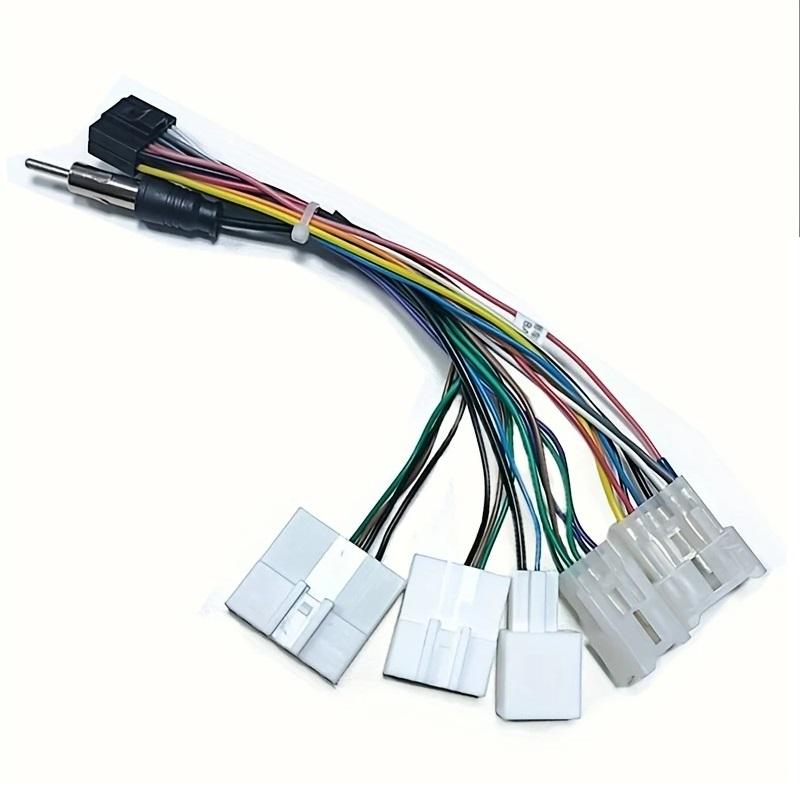 Car Radio 16PIN Adaptor Wiring Harness For Toyota Audio Power Cable Wire Plug Head Unit Harness for Toyota HY series From 2004