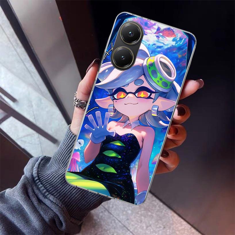 

Game S-Splatoons Phone Case For Xiaomi Poco X7 X6 X5 Pro F7 Ultra Redmi 15C 15 13 13C 12 12C 10 10A 10C 9 9A 9C 9T Shell Poco X7 Redmi 10A