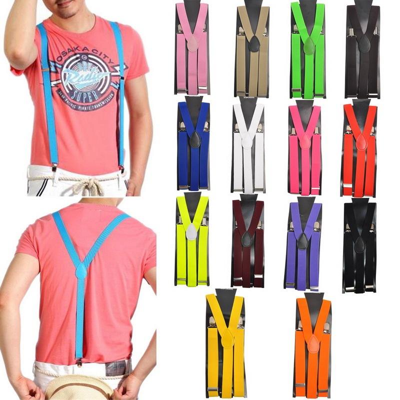 

Унисекс клип - на упругие подтяжки Y-формы регулируемые подтяжки твердых веществ