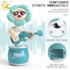 Dancing Speak Sunflower Twisting Walking Singing Talking Electronic Pet Novelty Funny Music Toys for Children Kids Gift