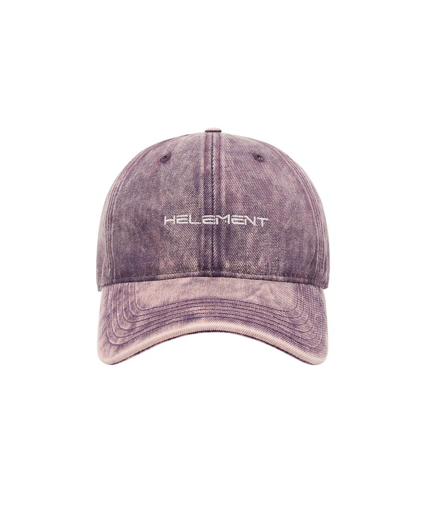 HELEMENT Mountain Stonewashed Ball Cap (Purple)