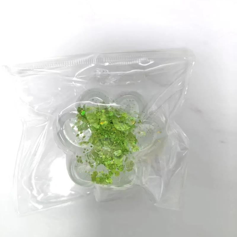 Aurora Starry Cat Paw Large Squeeze Toy - Stress Relief Transparent Decompression Toy.