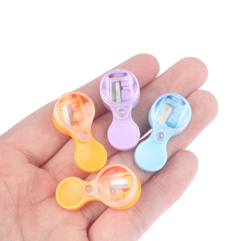 4Pcs Pointer Pencil Sharpener Mini 2Mm Leads Sharpener Portable Sharpener