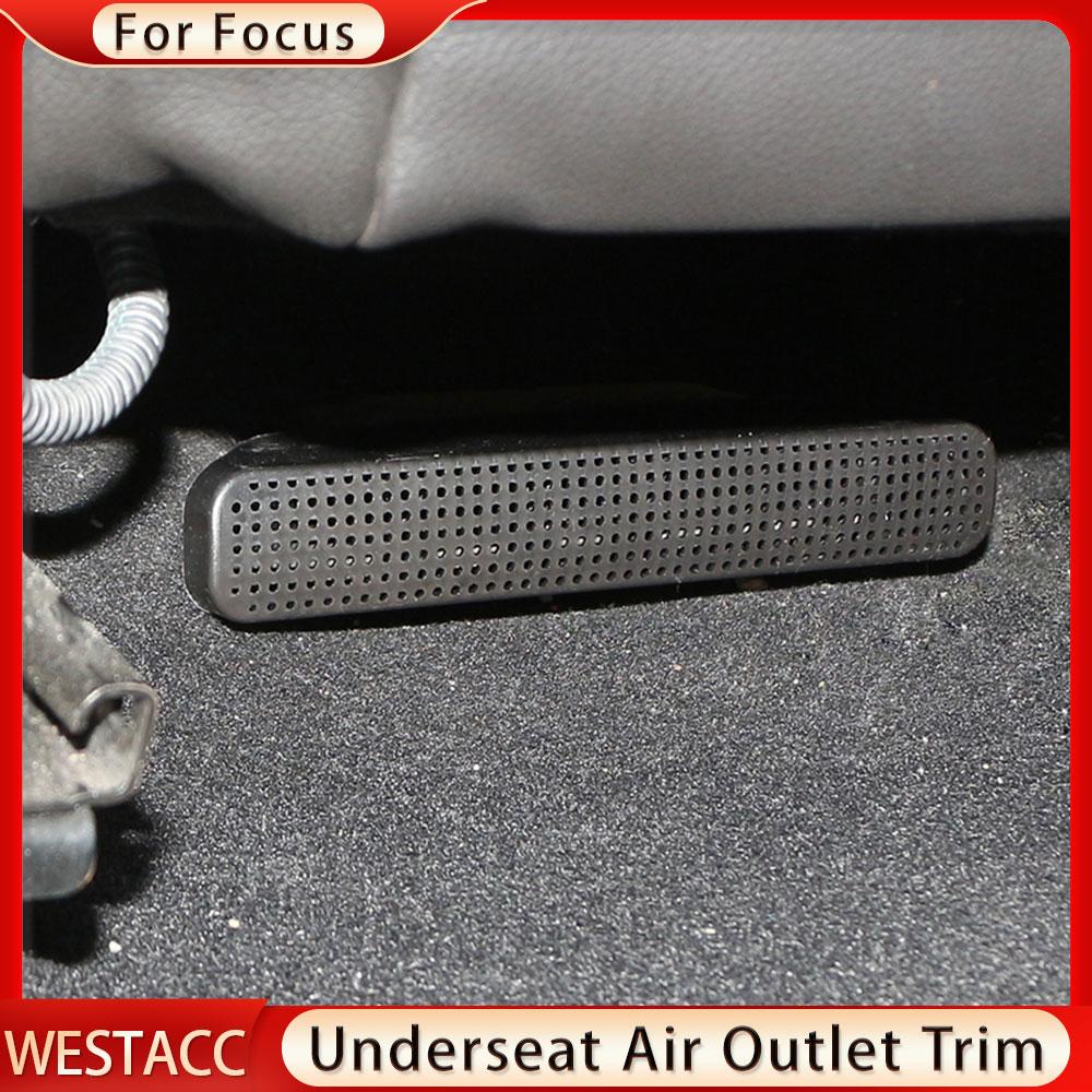 2 adet Araba Hava Firar Çıkışı Izgarası Koltuk Altında Ford Focus 3 için MK3 2015 2016 2017 2018 Klima Kanalı Kapağı Trim