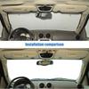 Car Windshield Sunshade Window Shade Foldable Sun Visor Cover Fit for Jeep Liberty 1999-2007 Car Interior Accessories