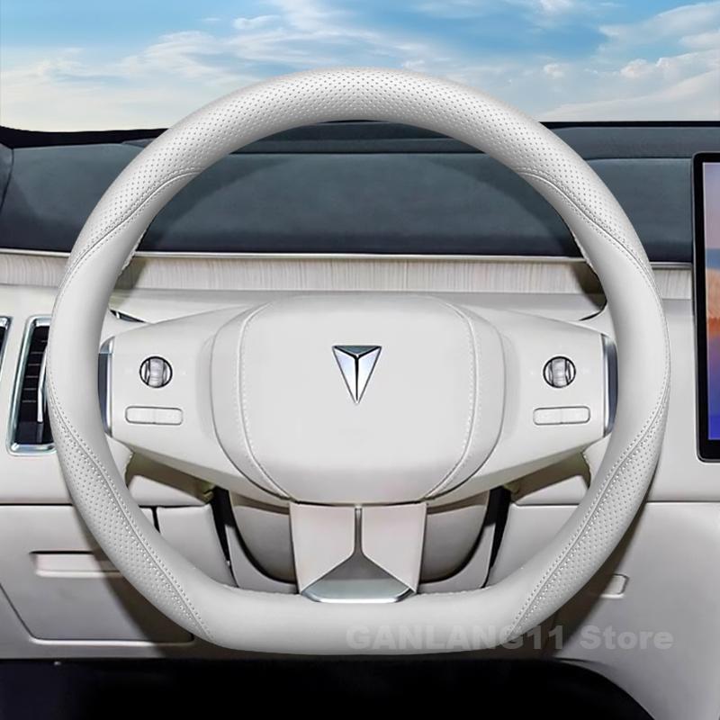 Кожаный чехол на руль автомобиля Для CHANGAN Deepal S05 s07 sl03 g318 2024 2025 Автомобильный интерьер Deepal g318 Аксессуары 2025