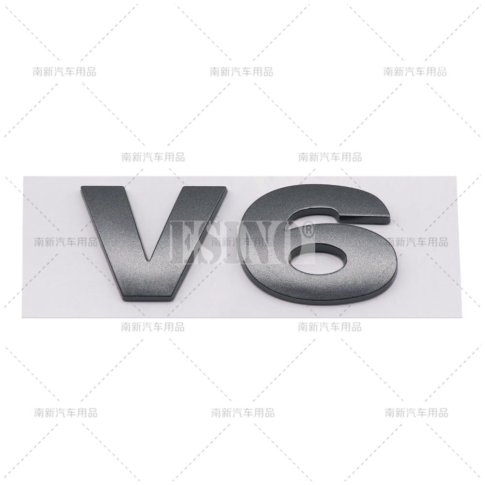 Car Styling 3D HSE V6 V8 ABS Adhesive Emblem Badge Decal for Land Rover Ranger Rover Free Lander Discovery Evoque Vogue BQ9