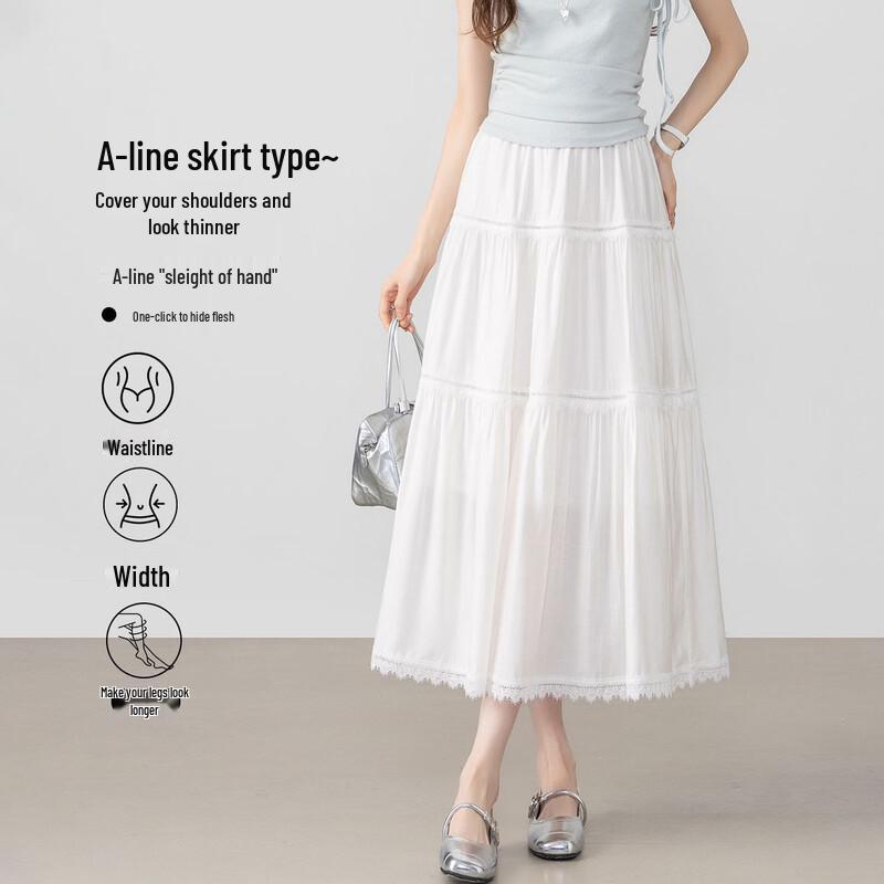 Hstyle French High-Waist Skirt XL