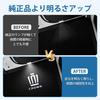 Virauto LED Courtesy Lamps with Laser Logo for Toyota Crown SH35 Welcome Footwell High Genuine Easy Car Increased Pure White Driver Passenger