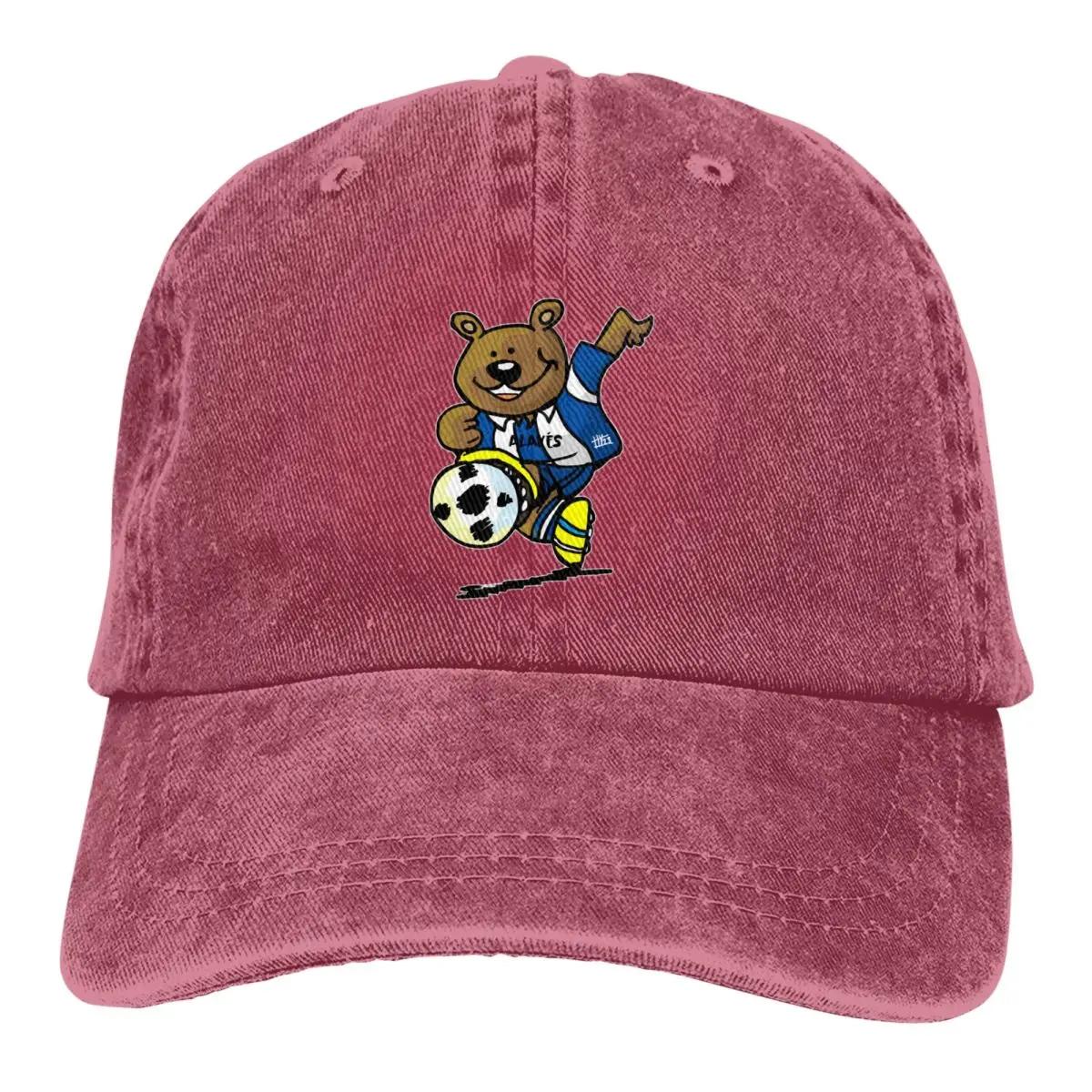 ALAVS FOOTBALL BEAR Fashion Outdoors A Baseball Cap One Size