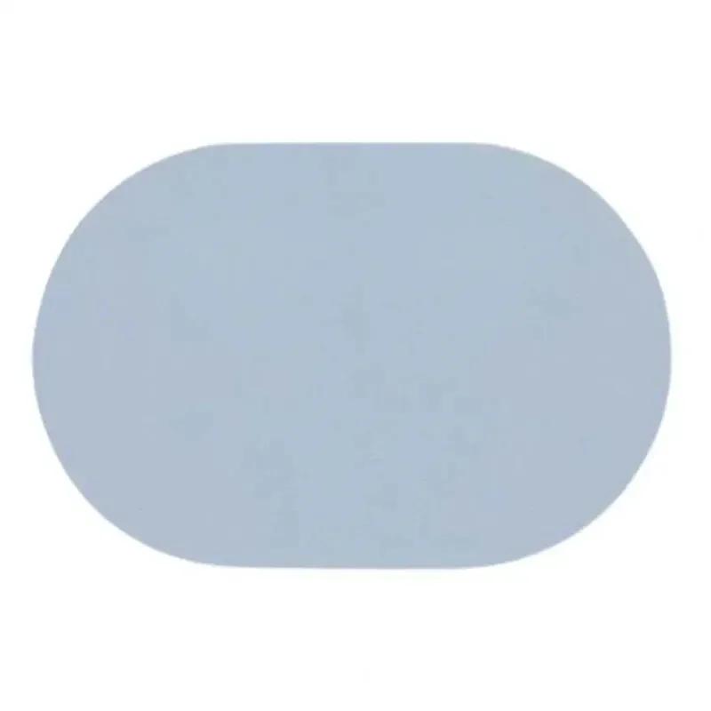 Leather Placemat Oval Oil-Proof Table Mat Home Dining Kitchen Table Placemat Design Dining Waterproof Heat Resistant Home Decor