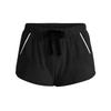 Women's Stretch Shorts Regular Fit Hiking Shorts Casual Sports Shorts Fleece Pants Large Shorts
