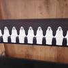20pcs Cute Joy Garden Ghost Ornament Sitting Pose Ghost Statue Decorations  Halloween Party